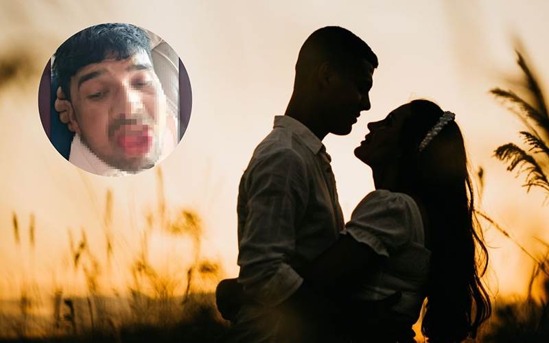 محبوبہ کا خوفناک انتقام: بوسہ دیتے ہو ئے کیا یہ کام، محبوب کا برا حال   